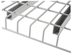 Nashville Wire - 58" Wide, 1-1/2" High, Open Shelving Welded Wire Decking - Steel, 36" Deep, Use with Pallet Racks - Exact Tooling