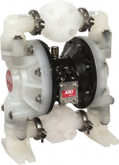 ARO/Ingersoll-Rand - 1" NPT, Nonmetallic, Air Operated Diaphragm Pump - Nitrile Diaphragm, Polypropylene Housing - Exact Tooling