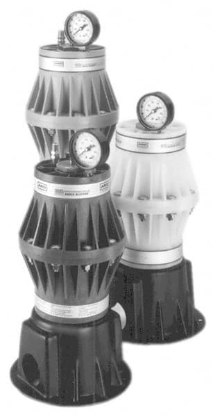 ARO/Ingersoll-Rand - Shock Blocker Pulsation Dampener, Air Operated Diaphragm Pump - PTFE Diaphragm, Acetal Housing - Exact Tooling