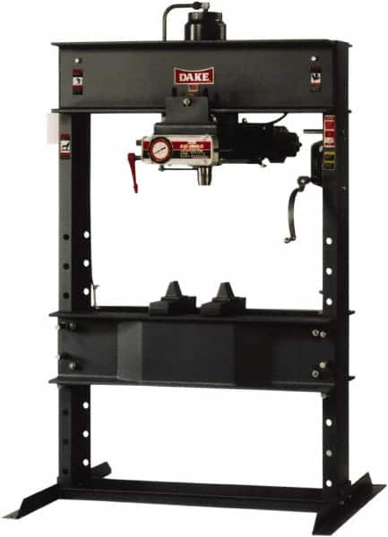 Dake - 150 Ton Electric Shop Press - 16 Inch Stroke, 2 HP - Exact Tooling