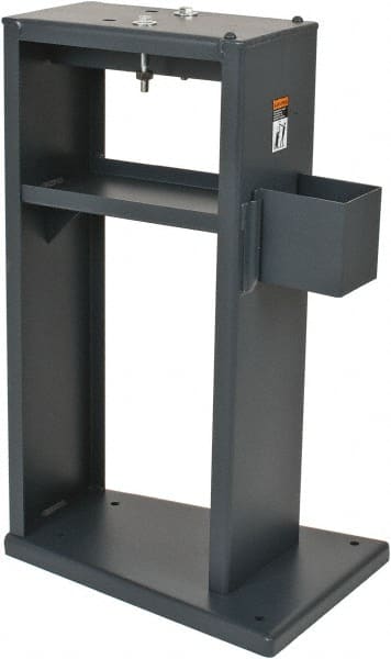 Dake - 18 Inch Long x 24 Inch Wide/Deep x 33 Inch High, Metal Cutting and Forming Machine Stand - For Use with 1-1/2B Arbor Press - Exact Tooling