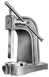 Dake - 10 Inch Long x 18 Inch Wide/Deep x 36 Inch High, Metal Cutting and Forming Machine Stand - For Use with 0 and Y Arbor Press - Exact Tooling