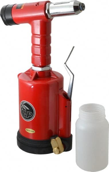 Florida Pneumatic - 1/4" Capacity, Air Riveting Hammer - 1.5 CFM, 1/4 NPT Inlet - Exact Tooling