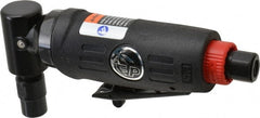 Florida Pneumatic - 1/4" Collet, Angle Handle, Angle Air Die Grinder - Exact Tooling