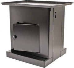 Rong Fu - Milling Machine Stand for Mill Drills - 21-1/4" Long x 23-15/16" Deep x 28-3/16" High - Exact Tooling