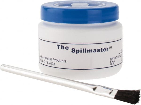 Made in USA - Spillproof Container - Polyethylene, Blue - Exact Tooling