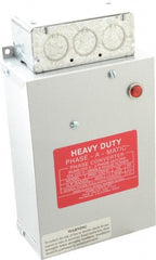 Made in USA - 1/3 to 3/4 hp Static Phase Converter - Exact Tooling