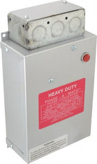 Made in USA - 4 to 8 hp Static Phase Converter - Exact Tooling
