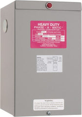 Made in USA - 12 to 18 hp Static Phase Converter - Exact Tooling