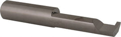 Scientific Cutting Tools - 0.094" Groove Width, 1/2" Min Hole Diam, 1-1/2" Max Hole Depth, Retaining Ring Grooving Tool - 0.16" Projection, 1-1/2" Shank Length, 3" OAL, Solid Carbide, Uncoated - Exact Tooling