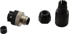 Brad Harrison - 4 Amp, Male Straight Field Attachable Connector Sensor and Receptacle - 250 VAC, 300 VDC, IP67 Ingress Rating - Exact Tooling