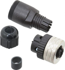Brad Harrison - 4 Amp, Female Straight Field Attachable Connector Sensor and Receptacle - 250 VAC, 300 VDC, IP67 Ingress Rating - Exact Tooling