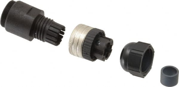 Brad Harrison - 4 Amp, Female Straight Field Attachable Connector Sensor and Receptacle - 250 VAC, 300 VDC, IP67 Ingress Rating - Exact Tooling