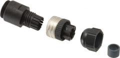 Brad Harrison - 4 Amp, Female Straight Field Attachable Connector Sensor and Receptacle - 250 VAC, 300 VDC, IP67 Ingress Rating - Exact Tooling