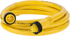 Brad Harrison - 8 Amp, Female Straight, Male Straight Cordset Sensor and Receptacle - 600 Volt, 1.83m Cable Length, IP67 Ingress Rating - Exact Tooling