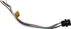Brad Harrison - 10 Amp, Male Straight Receptacle - 600 VAC/VDC, 0.31m Cable Length, IP67 Ingress Rating - Exact Tooling