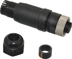 Brad Harrison - 13 Amp, Female Straight Field Attachable Connector Sensor and Receptacle - 600 VAC/VDC, IP67 Ingress Rating - Exact Tooling