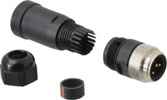 Brad Harrison - 13 Amp, Male Straight Field Attachable Connector Sensor and Receptacle - 600 VAC/VDC, IP67 Ingress Rating - Exact Tooling