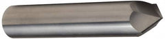 Accupro - 3/4" Diam 2 Flute Single End Solid Carbide Chamfer Mill - Exact Tooling