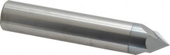 Accupro - 3/4" Diam 2 Flute Single End Solid Carbide Chamfer Mill - Exact Tooling