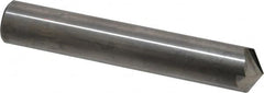 Accupro - 1/2" Diam 4 Flute Single End Solid Carbide Chamfer Mill - Exact Tooling