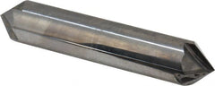 Accupro - 3/4" Diam 4 Flute Double End Solid Carbide Chamfer Mill - Exact Tooling