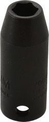 Proto - 3/8" Drive 8mm Deep Thin Wall Impact Socket - 6 Points, 2" OAL - Exact Tooling
