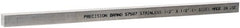 Value Collection - 12" Long x 1/2" High x 1/2" Wide, Plain Key Stock - Stainless Steel - Exact Tooling