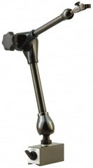 Noga - 0.001" Graduation, 0-100 Dial Reading, Indicator & Base Kit - 2-9/32" Dial Diam - Exact Tooling