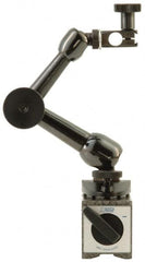 Noga - 0.001" Graduation, 0-100 Dial Reading, Indicator & Base Kit - 2-9/32" Dial Diam - Exact Tooling