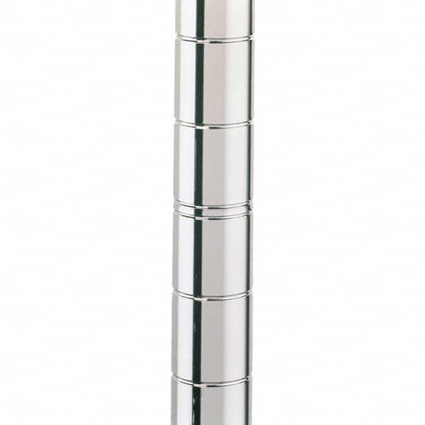 Metro - 1" Wide x 63" High x 1" Long Open Shelving Stationary Shelving Post - Exact Tooling