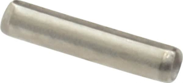 Value Collection - 1/16" Diam x 5/16" Long Slotted Spring Pin - Grade 18-8 Stainless Steel - Exact Tooling