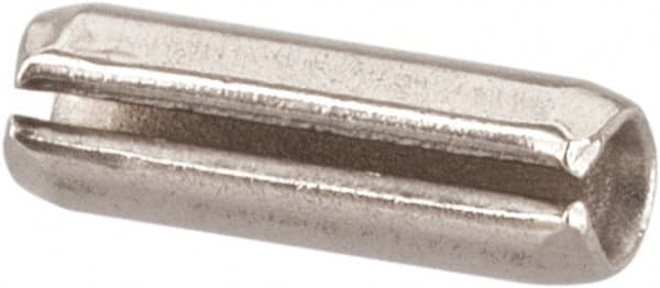 Value Collection - 5/64" Diam x 1/4" Long Slotted Spring Pin - Grade 18-8 Stainless Steel - Exact Tooling