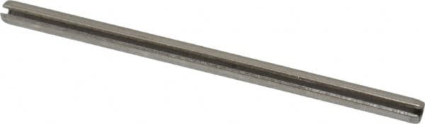 Value Collection - 5/64" Diam x 1-1/2" Long Slotted Spring Pin - Grade 18-8 Stainless Steel - Exact Tooling