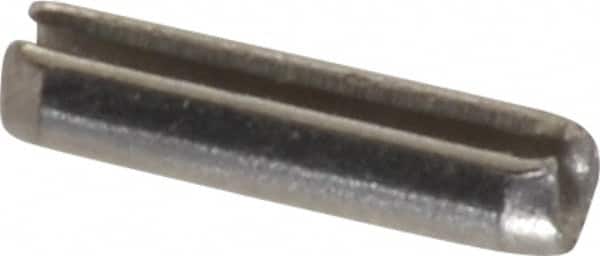 Value Collection - 3/32" Diam x 3/8" Long Slotted Spring Pin - Grade 18-8 Stainless Steel - Exact Tooling