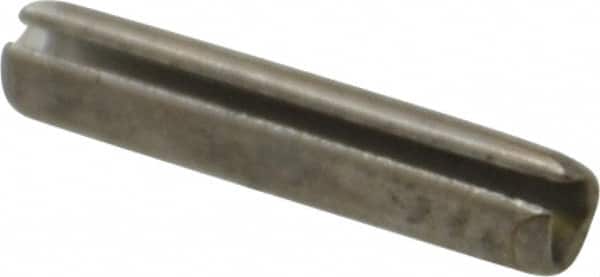 Value Collection - 3/32" Diam x 1/2" Long Slotted Spring Pin - Grade 18-8 Stainless Steel - Exact Tooling