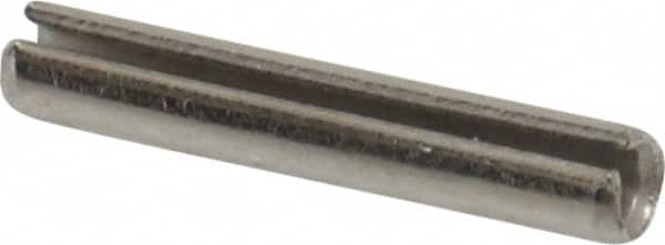 Value Collection - 3/32" Diam x 9/16" Long Slotted Spring Pin - Grade 18-8 Stainless Steel - Exact Tooling
