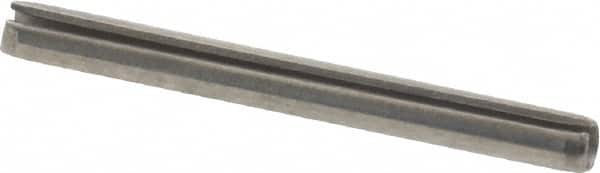 Value Collection - 3/32" Diam x 1" Long Slotted Spring Pin - Grade 18-8 Stainless Steel - Exact Tooling