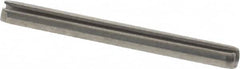 Value Collection - 3/32" Diam x 1" Long Slotted Spring Pin - Grade 18-8 Stainless Steel - Exact Tooling