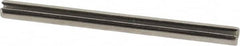 Value Collection - 3/32" Diam x 1-1/4" Long Slotted Spring Pin - Grade 18-8 Stainless Steel - Exact Tooling