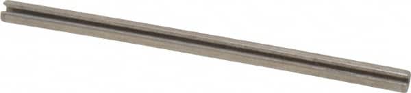 Value Collection - 3/32" Diam x 1-3/4" Long Slotted Spring Pin - Grade 18-8 Stainless Steel - Exact Tooling