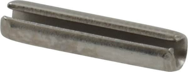 Value Collection - 1/8" Diam x 9/16" Long Slotted Spring Pin - Grade 18-8 Stainless Steel - Exact Tooling