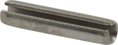 Value Collection - 1/8" Diam x 9/16" Long Slotted Spring Pin - Grade 18-8 Stainless Steel - Exact Tooling