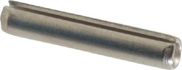 Value Collection - 1/8" Diam x 11/16" Long Slotted Spring Pin - Grade 18-8 Stainless Steel - Exact Tooling
