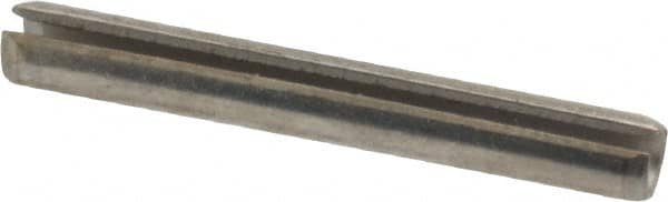 Value Collection - 1/8" Diam x 1" Long Slotted Spring Pin - Grade 18-8 Stainless Steel - Exact Tooling