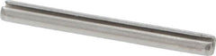 Value Collection - 1/8" Diam x 1-1/4" Long Slotted Spring Pin - Grade 18-8 Stainless Steel - Exact Tooling