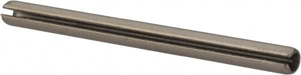 Value Collection - 1/8" Diam x 1-5/8" Long Slotted Spring Pin - Grade 18-8 Stainless Steel - Exact Tooling
