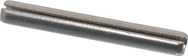 Value Collection - 5/32" Diam x 1-1/4" Long Slotted Spring Pin - Grade 18-8 Stainless Steel - Exact Tooling
