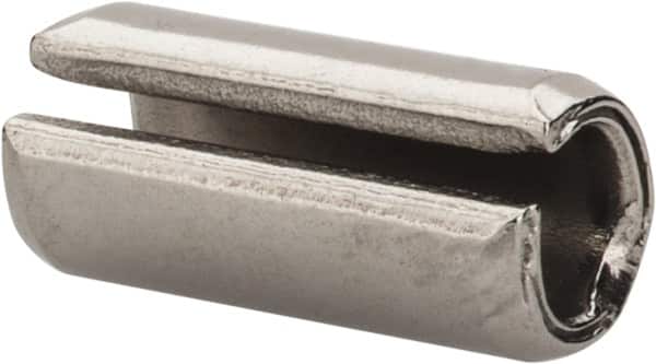 Value Collection - 3/16" Diam x 7/16" Long Slotted Spring Pin - Grade 18-8 Stainless Steel - Exact Tooling