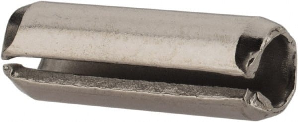 Value Collection - 3/16" Diam x 9/16" Long Slotted Spring Pin - Grade 18-8 Stainless Steel - Exact Tooling
